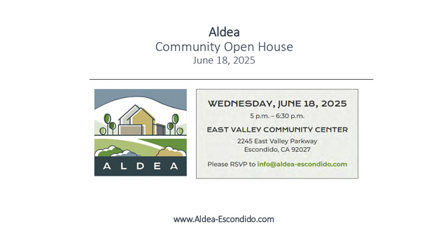Community Open House Boards | June 18, 2025